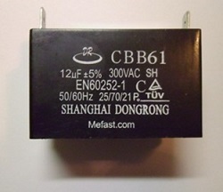 Generator Capacitor CBB61
                12uF 300VAC