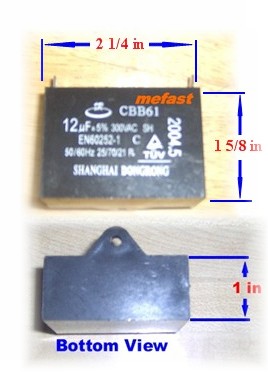CBB61 12uF 300 VAC