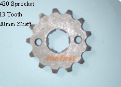 420 Sprocket 13 Tooth