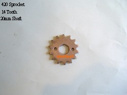 420 Sprocket 14 tooth