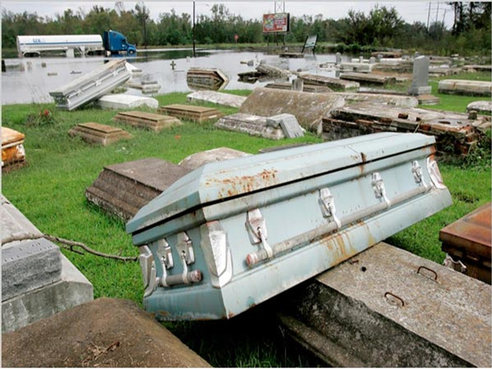 Cemetery Damage