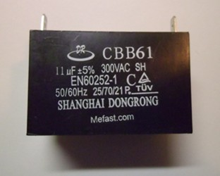Generator Capacitor CBB61
                11uF 300VAC