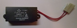 CBB61 27uF 300VAC Wired Generator Capacitor