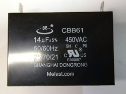CBB61 14uF
                  450VAC Capacitor , Generator parts