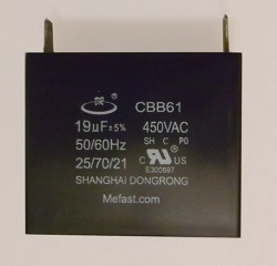 CBB61 19uF 450VAC Generator Capacitor ,
                  ggenerator parts
